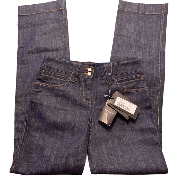 Dolce & Gabbana dark denim jeans, women’s size 40EU, NWT, $200 - Picture 4 of 11